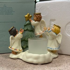 Colorful Little Angel Votive Holder